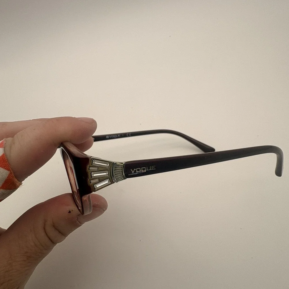 Vogue Eyeglasses Frames VO5058-B‎ 50-16-135 Womens Full Rim Purple Rectangular